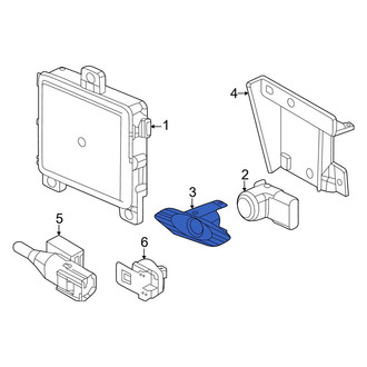 Honda OE - Front Left Parking Aid Sensor Housing