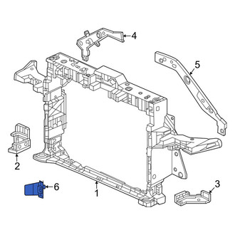 Honda OE - Front Lower Radiator Support Air Deflector