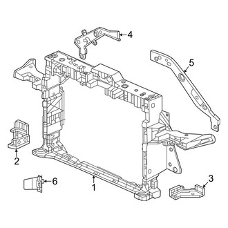 Honda OE - Radiator Support