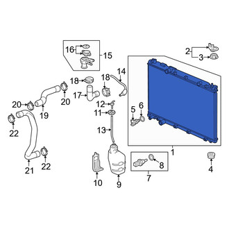 Honda OE - Radiator
