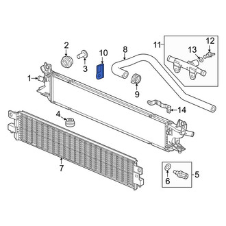 Honda OE - Drive Motor Inverter Radiator Hose Bracket