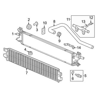 Honda OE - Cooling - Radiator & Components (Power Control Unit), (2.0L)