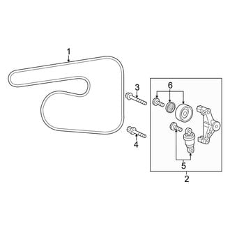 Honda OE - Cooling - Belts & Pulleys