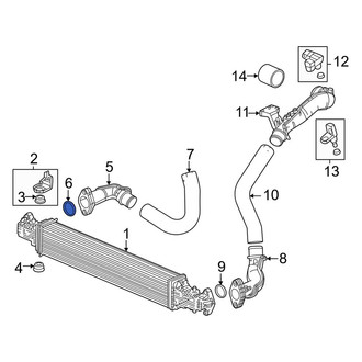 Honda OE - Intercooler Pipe Gasket