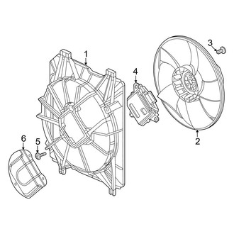 Honda OE - Air Conditioner & Heater - Condenser Fan (FULL HYBRID EV-GAS (FHEV))