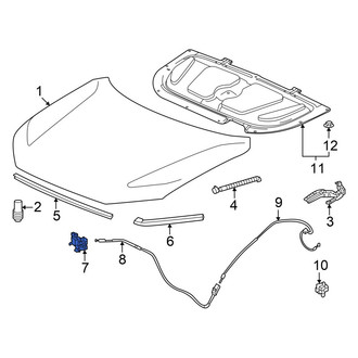 Honda OE - Front Hood Latch