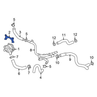 Honda OE - Drive Motor Inverter Cooler Water Pump Bracket