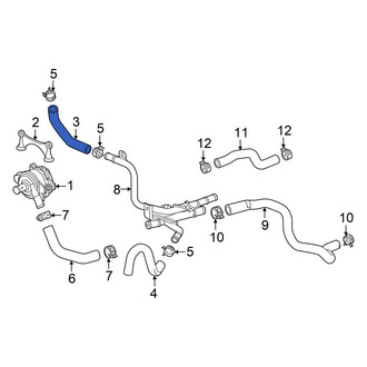 Honda OE - Drive Motor Inverter Coolant Line