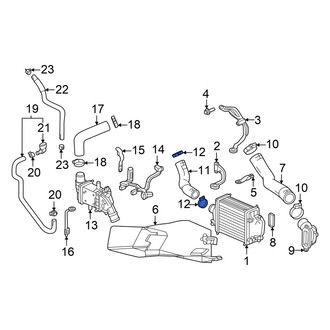 Honda OE - Intercooler Pipe Clamp