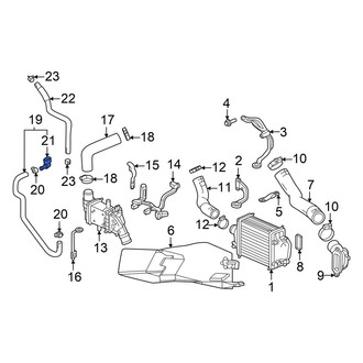 Honda OE - Engine Coolant Pipe Adapter