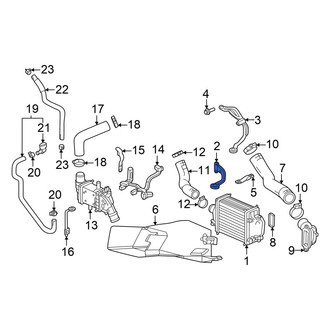 Honda OE - Intercooler Bracket