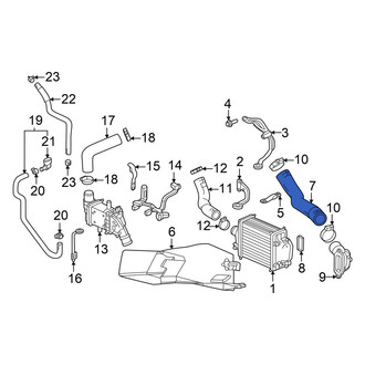 Honda OE - Intercooler Pipe