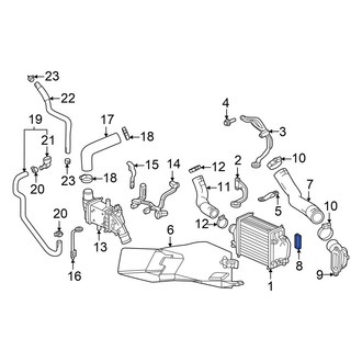 Honda OE - Intercooler Pipe Gasket