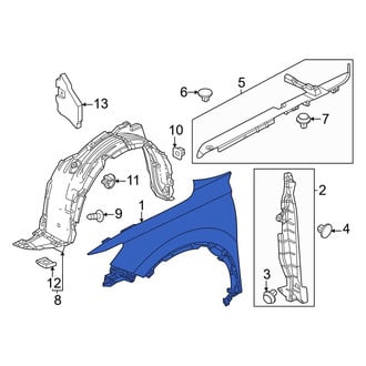 Honda OE - Front Left Fender