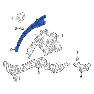 Honda OE - Front Right Fender Rail
