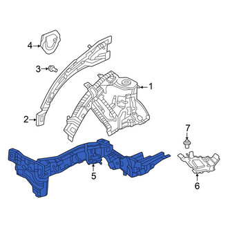 Honda OE - Front Left Frame Side Member Assembly