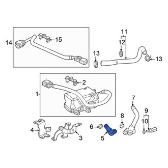 Honda OE - Drive Motor Battery Pack Coolant Hose Adapter