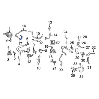 Honda OE - Engine Coolant Pipe