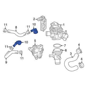 Honda OE - Intercooler Hose Adapter
