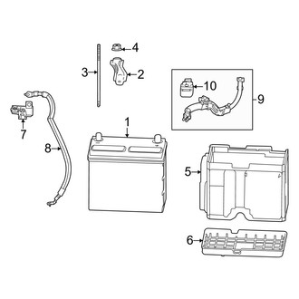 Honda OE - Electrical - Battery (Conventional), (2.0L)