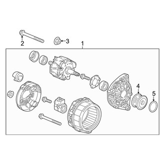Honda OE - Electrical - Alternator (EX / EX-L / LX)