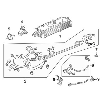 Honda OE - Electrical - Battery (Battery Charger), (PLUG-IN FUEL CELL EV (PFCEV))