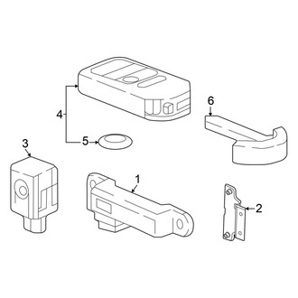 Honda OE - Electrical - Keyless Entry Components
