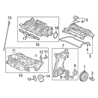 Honda OE - Engine / Transaxle - Engine Parts
