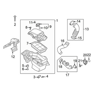 Honda OE - Engine / Transaxle - Air Intake (PLUG-IN FUEL CELL EV (PFCEV))
