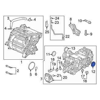 Honda OE - Left CV Axle Shaft Seal