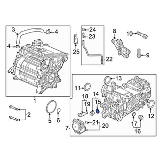 Honda OE - Automatic Transmission Drain Plug Washer