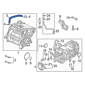 Honda OE - Engine Coolant Pipe