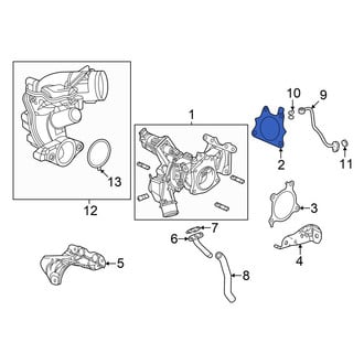 Honda OE - Rear Turbocharger Gasket