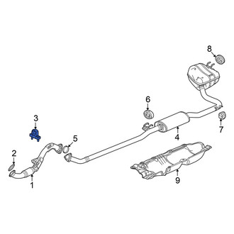 Honda OE - Rear Exhaust System Hanger