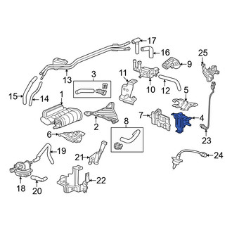 Honda OE - Evaporative Emissions System Leak Detection Pump