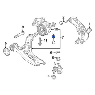 Honda OE - Outer Suspension Control Arm Bolt