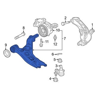 Honda OE - Rear Left Lower Rearward Suspension Control Arm