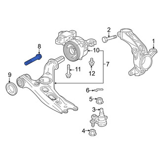 Honda OE - Outer Suspension Control Arm Bolt