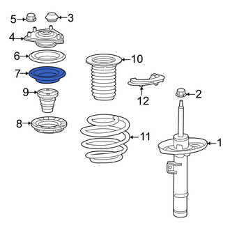 Honda OE - Front Coil Spring Shim