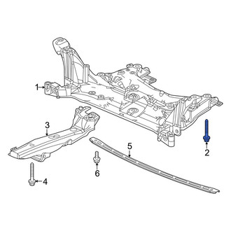 Honda OE - Suspension Crossmember Bolt