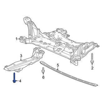 Honda OE - Suspension Crossmember Bolt