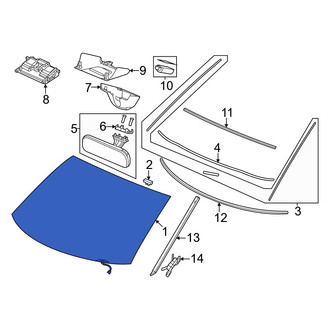 Honda OE - Front Windshield