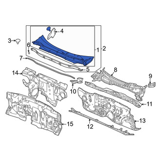 Honda OE - Front Cowl Cover