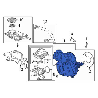 Honda OE - Power Brake Booster