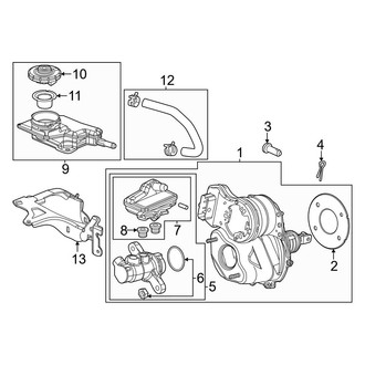 Honda OE - Cowl - Components on Dash Panel (EX / EX-L / LX)