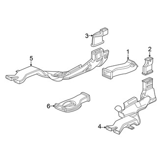 Honda OE - Instrument Panel - Ducts (PLUG-IN FUEL CELL EV (PFCEV))