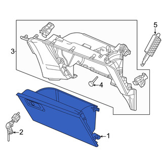 Honda OE - Front Glove Box
