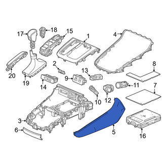 Honda OE - Front Left Console Panel