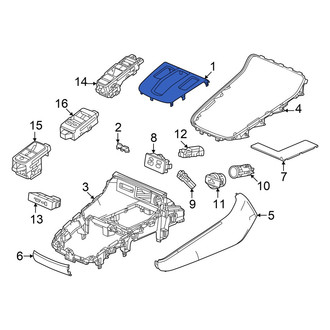 Honda OE - Automatic Transmission Shift Cover Plate