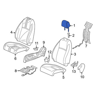 Honda OE - Front Right Headrest